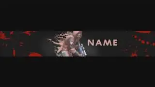 # Youtube Banner / Kapak Tasarımı [FREE-ÜCRETSİZ] PSD CS6-CS4