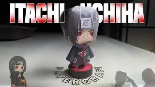 Itachi Uchiha • Papercraft • Naruto
