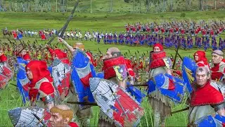 Lizardmen Army vs Bretonnia Army - Total War: WARHAMMER 2 Cinematic Battle