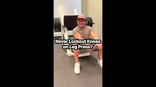 Should You Lockout Your Knees When Performing a Leg Press?