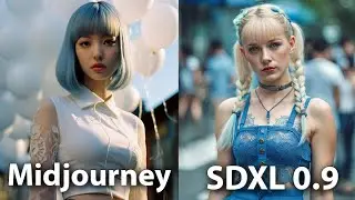 how to use SDXL 0.9 - better than Midjourney AI? (Stable Diffusion Tutorial)