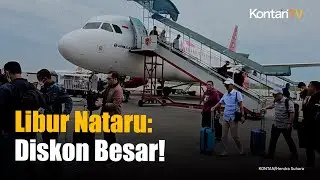 Hore! Tiket Pesawat Turun 14% Saat Libur Nataru