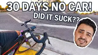 500 Miles Commuting by Bike in 30 days! #NoCar