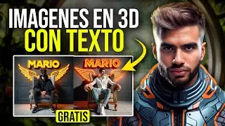 Cómo Crear Imágenes Increíbles de Nombres Ai en 3D con Inteligencia Artificial | Gratis 2024