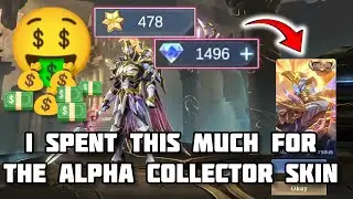 How Much Alpha Collector skin Cost Here All I Spent-Mobile Legends
