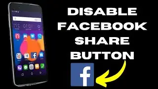 Disable Facebook Share Button 2024 | Hide Share Option In Facebook