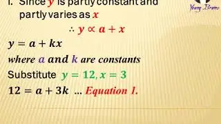 VARIATION - PARTIAL VARIATION
