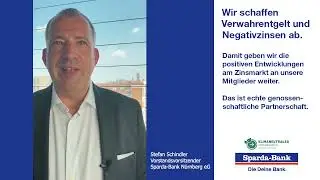 Wir schaffen Verwahrentgelt und Negativzinsen ab | Sparda-Bank Nürnberg