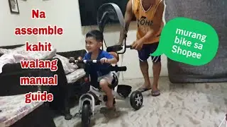 Unboxing and Assembly of  baby bike from Shopee