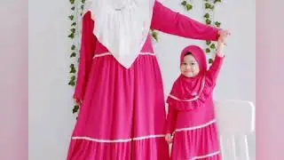 gamis couple ibu dan anak