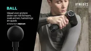HoMedics draadloze massage gun Pro Physio PGM-1000