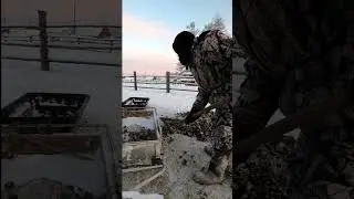 Мотособака работает в -40°С / Snowmobile running -40°F