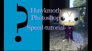 Funko Pop Hawkmoth Photoshop Tutorial