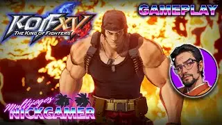 [LIVE]🎮 KOF XV - MATANDO O TEMPO PRA ELE NÃO ME MATAR #retrogaming  #pcgaming 😊✌🏾
