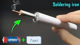 How To Make Soldering iron || Soldering iron kaise banaye || DIY Pawerfull Soldering iron