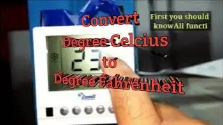 Degree Celcius ko Degree Fahrenheit my kesay tabdeel karain