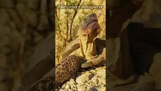 Desert Tortoise eating an Owl pellet!