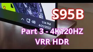Samsung - 55” Class S95B QD-OLED - Part 3 - 4K120HZ VRR HDR