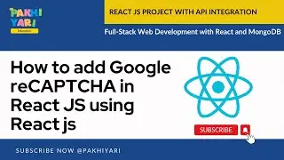 How to add Google reCAPTCHA in React JS using React js