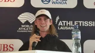 Cole Hocker at Lausanne DL, looks back at Paris Olympics