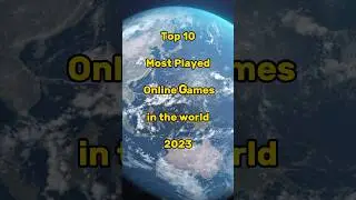 Top 10 Most Played Online Games in the World || Editing Zone || 