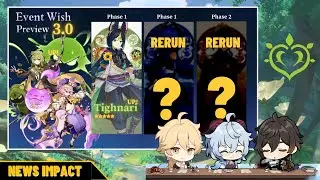Wow, Even Wish Preview 3.0 is Amazing.... | Genshin Impact 3.0