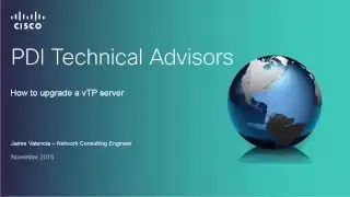 Cisco vTP Server Upgrade Procedure
