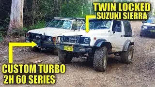 THE ZOOK, 60, PRADO & HILUX GO WHEELING IN WATAGINS FOREST! 1/2