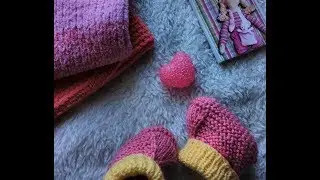 Плед в коляску. Описание