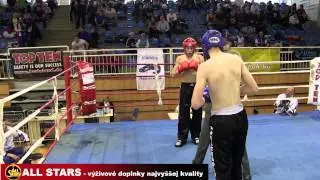 Kick box WC Szeged 2014   FC  67kg, Yuraseu BLR vs Stričík SVK