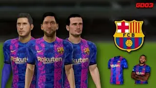 Barcelona 21/22 Champions League Kit • DLS 21