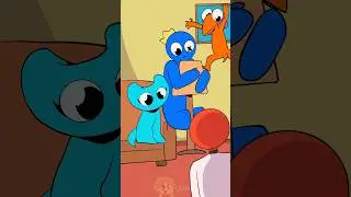 The Floor Is Lava 🔥- RAINBOW FRIENDS CHAPTER 2 Animation 