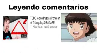 Leyendo los comentarios en los vídeos de Mr Beast