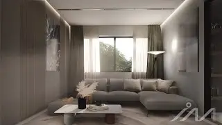 MODERN APARTMENT INTERIOR DESIGN / 3D Render Animation (Sketchup / 3DS Max / Unigine 2.15)