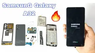 Samsung Galaxy A32 lcd replacement | samsung a32 Back Panel open | Samsung A32 Disassembly