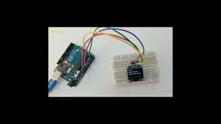 المتصلة بلوحة الأردوينو SSD1306 عرض النص على شاشة 