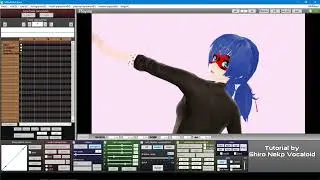 【MMD TUTORIAL】How to make one model disappear and make another appear