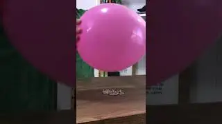 Balloon VS Pin Experiment | Why Doesn’t A Balloon Pop On A Bed Of Pins | Balloon Experiments