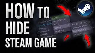 How to Hide & Unhide Steam Game in Your Library | 2023