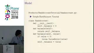 2018 Day1 Starting Zope programming by Atsushi Odagiri