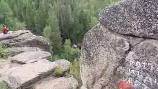 На скальнике Витязь