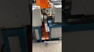 HOGI Flat metal CNC hooping clamps machine for Traffic Signs, Photovoltaic 