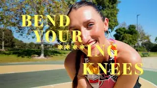 SKATING 101: Bend Your Knees