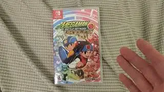 Unboxing Mega Man Battle Network Legacy Collection Rock Man Capcom Nintendo Switch
