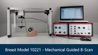 Breast Model 10221 - Part 3: Mechanical guided ultrasound B-scan