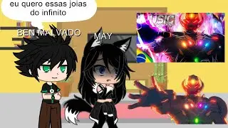 família multiverso+???? reagindo ao rap do Ultron infinito(iron Master)