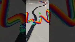 Rainbow Ball is emitting Light Waves and the train is approaching fast | Rainbow turns to Unicorn