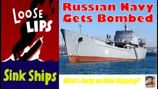 Russian Navy Gets Bombed: Loose Lips Sink Ships - Saratov sunk at Berdyansk, Ukraine
