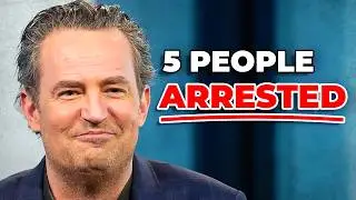 5 Arrested for Matthew Perry’s OD: “I Wonder How Much This Moron Will Buy”