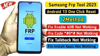 Samsung Android 13 Frp Bypass | Remove Google Account | Unlock Frp Tool 2023 | 